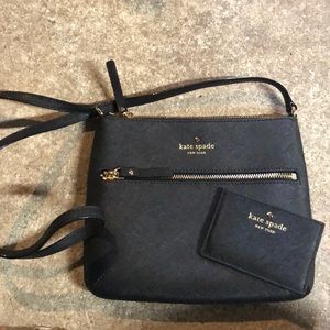 Kate Spade small wallet & cross body